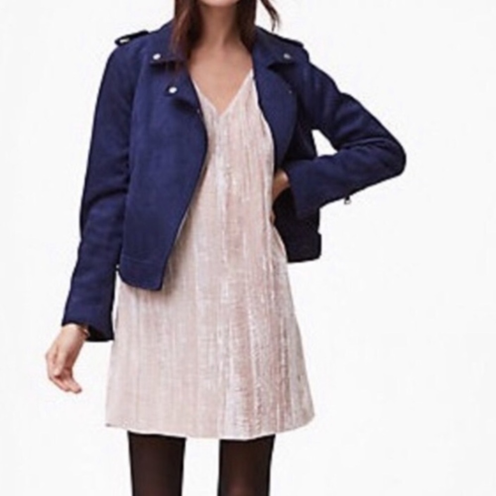 LOFT navy jacket sz 10 NWT